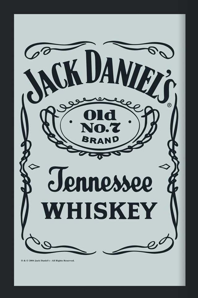 Dekospiegel KS225 Jack Daniels - Logo 2 - Bedruckter Spiegel Dekospiegel KS225 Jack Daniels - Logo 2 - Bedruckter Spiegel von OTTO