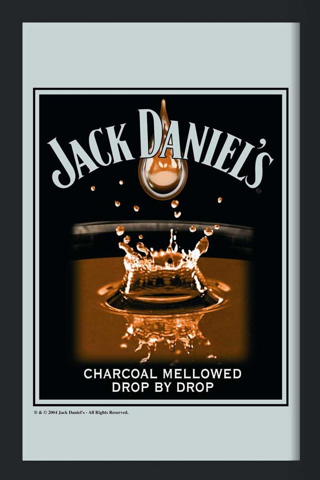 Dekospiegel KS25 Jack Daniels - Tropfen Version 2 - Bedruckter Spiegel Dekospiegel KS25 Jack Daniels - Tropfen Version 2 - Bedruckter Spiegel von OTTO