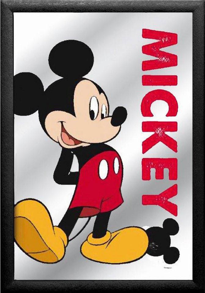 Dekospiegel KS322 Mickey Mouse - Mickey - Bedruckter Spiegel von OTTO