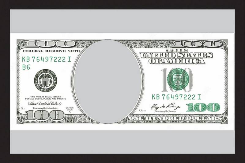 Dekospiegel KS435 Dollar - Zeichen - Bedruckter Spiegel von OTTO