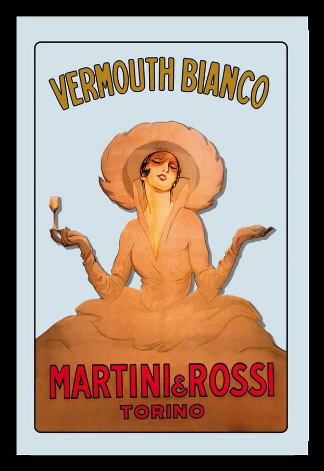 Dekospiegel KS192 Martini - Vermouth Bianco - Bedruckter Spiegel von OTTO