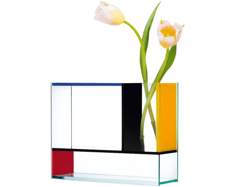 Dekovase Po Selected Vase, acryl, Transparent, Gelb, Blau, Rot, Schwarz Dekovase Po Selected Vase, acryl, Transparent, Gelb, Blau, Rot, Schwarz von OTTO