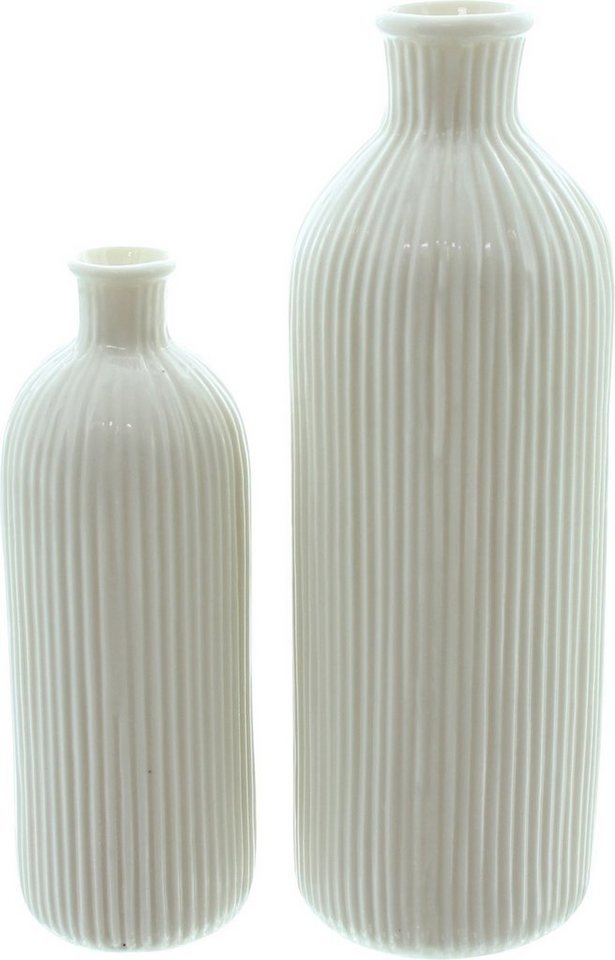 Dekovase Vase 2er-Set (2 St), Uni von OTTO