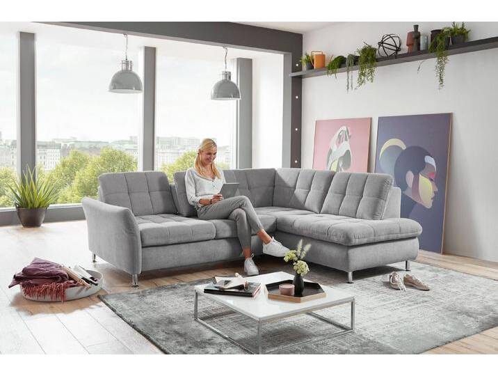 Die Planbar Die PlanBar Ecksofa MP-IN20016 L-Form mit Kaltschaum-Polsterung, mit Kaltschaum-Polsterung, grau Die Planbar Die PlanBar Ecksofa MP-IN20016 L-Form mit Kaltschaum-Polsterung, mit Kaltschaum-Polsterung, grau von OTTO