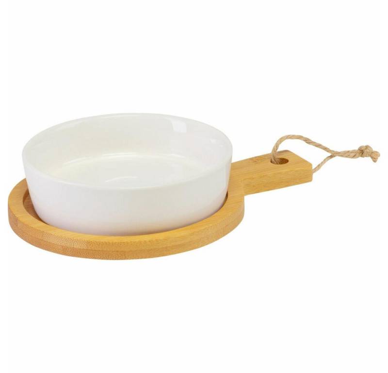 WESTMARK Dipschale Keramikschälchen »Tapas + Friends«, auf Bambus, ø 11 cm, Keramik, Bambus, Keramikschälchen spülmaschinengeeignet, backofenfest (250°C) WESTMARK Dipschale Keramikschälchen »Tapas + Friends«, auf Bambus, ø 11 cm, Keramik, Bambus, Keramikschälchen spülmaschinengeeignet, backofenfest (250°C) von WESTMARK