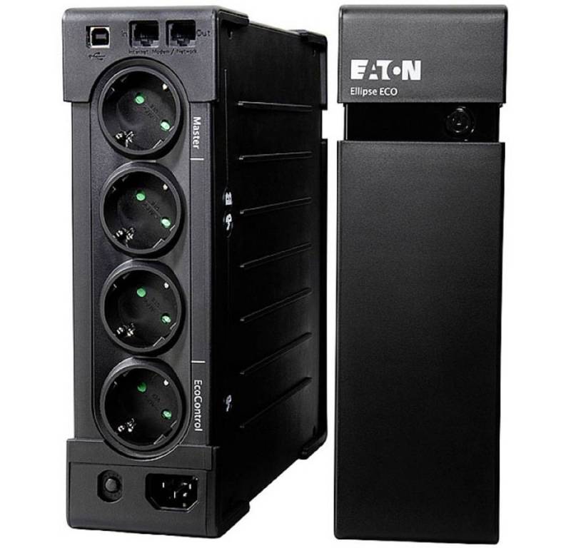 EATON USV-Anlage Ellipse ECO 800 USB DIN - 800/500 (VA/Watt) USV, Alarm, USB-Anschluss von EATON