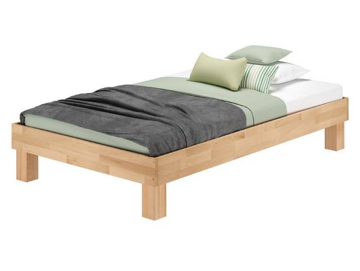 ERST-HOLZ Bett Breites Einzelbett Futonbett Bettrahmen Buche geölt Massiv 120 x 200, Buchegeölt, beige, ohne Zubehör ERST-HOLZ Bett Breites Einzelbett Futonbett Bettrahmen Buche geölt Massiv 120 x 200, Buchegeölt, beige, ohne Zubehör von OTTO