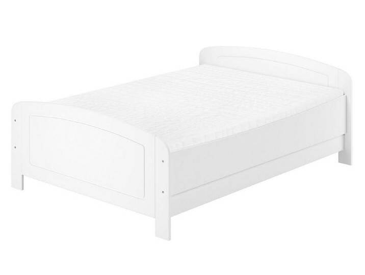 ERST-HOLZ Bett Doppelbett Holzbett 160 x 200 cm Weiß verstellbare Einlegetiefe, Holzwerkstoffwaschweiß, weiß, Rollrost und Matratze inkl. ERST-HOLZ Bett Doppelbett Holzbett 160 x 200 cm Weiß verstellbare Einlegetiefe, Holzwerkstoffwaschweiß, weiß, Rollrost und Matratze inkl. von OTTO