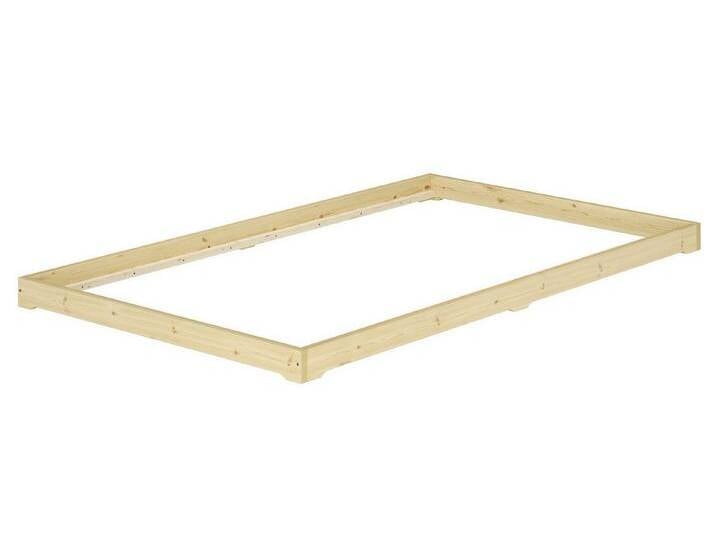 ERST-HOLZ Bett Futonbett Studentenbett 120 x 200 cm Fichte Massiv Extra Niedrig Geölt, Fichtegeölt, beige, Rollrost inkl. ERST-HOLZ Bett Futonbett Studentenbett 120 x 200 cm Fichte Massiv Extra Niedrig Geölt, Fichtegeölt, beige, Rollrost inkl. von OTTO