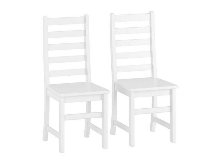 ERST-HOLZ Esszimmerstuhl Doppelpack Moderne Esszimmerstühle Kiefer Weiß Küchenstuhl im Set von OTTO