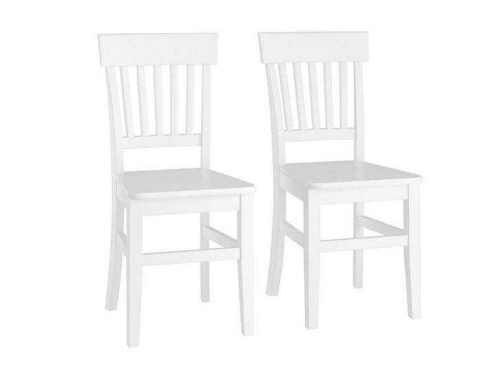ERST-HOLZ Esszimmerstuhl Holzstuhl in weiß klassischer Stil Kiefer massiv, Doppelpack ERST-HOLZ Esszimmerstuhl Holzstuhl in weiß klassischer Stil Kiefer massiv, Doppelpack von OTTO