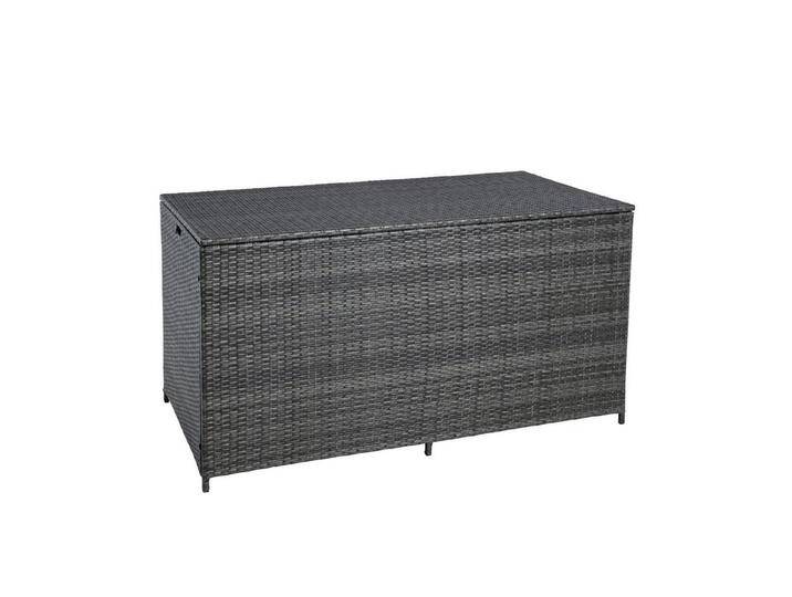 ESTEXO Auflagenbox Poly Rattan 870 Liter XXL Kissenbox Aufbewahrungsbox Anthrazit-Grau, grau ESTEXO Auflagenbox Poly Rattan 870 Liter XXL Kissenbox Aufbewahrungsbox Anthrazit-Grau, grau von OTTO