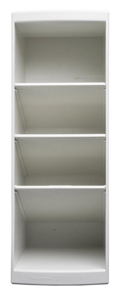 EXACOMPTA Aufbewahrungsbox 4x Multitower, 110x82x230 mm, AutentiK - Weiß - 68113D, Stifteköcher von EXACOMPTA
