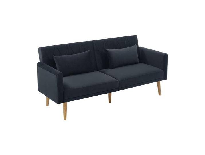 EXTSUD Schlafsofa Kleines Sofa, Zweisitzer-Sofa,Schlafsofa,Schlafsofa mit Schlaffunktion, Schlafsofa aus Samtstoff, geeignet für Wohnzimmer, Schlafzimmer von OTTO