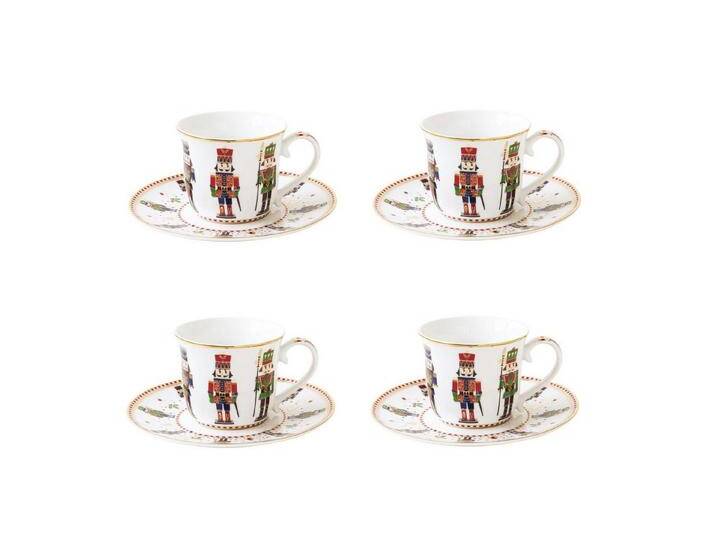 EasyLife Untertasse Nutcracker, Handwäsche, Mehrfarbig, Motiv: Nussknacker von OTTO