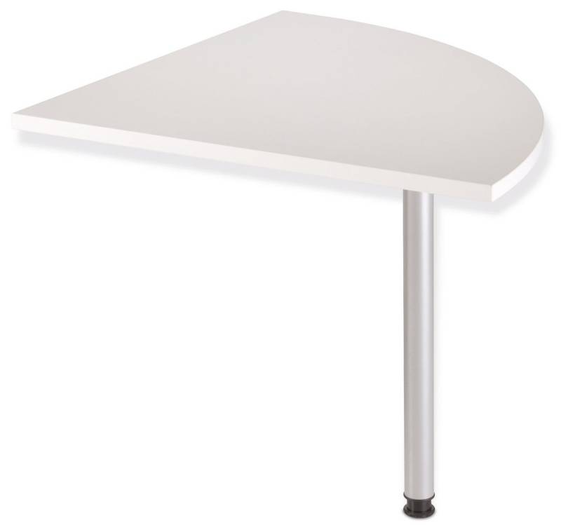 Eckverbindungsplatte BALKO, Weiß matt, B 80 x H 75 x T 80 cm, 1St., mit Stützfuß Eckverbindungsplatte BALKO, Weiß matt, B 80 x H 75 x T 80 cm, 1St., mit Stützfuß von OTTO