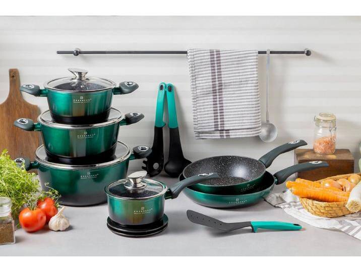 Edenberg Topf-Set Stylische Töpfe in4 Farben – Modernes Design & Hervorragende Qualität, Keramik, Aluminiumguss, Edelstahl (Schöne Töpfe mit einzigartigem Design, 15-tlg., Zeitloses Design des Topfsets. Eine ideale Geschenkidee! Hochwertig) Edenberg Topf-Set Stylische Töpfe in4 Farben – Modernes Design & Hervorragende Qualität, Keramik, Aluminiumguss, Edelstahl (Schöne Töpfe mit einzigartigem Design, 15-tlg., Zeitloses Design des Topfsets. Eine ideale Geschenkidee! Hochwertig) von OTTO