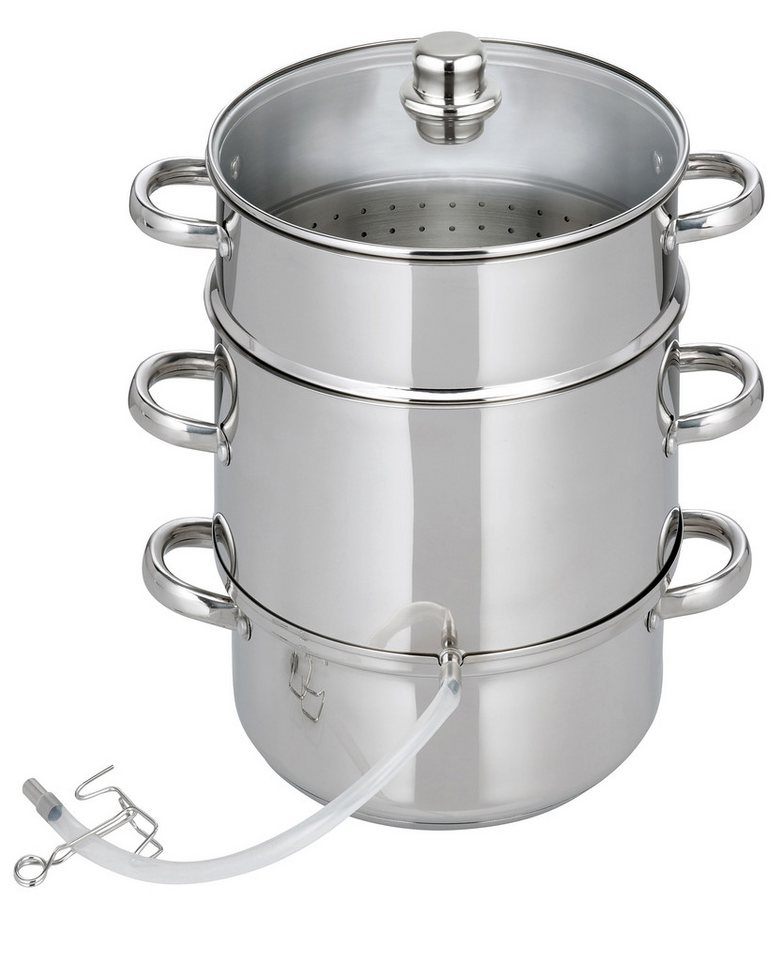 Einkochtopf Entsafter Galactica, Edelstahl (1-tlg), Ø 26 cm, Induktion von OTTO