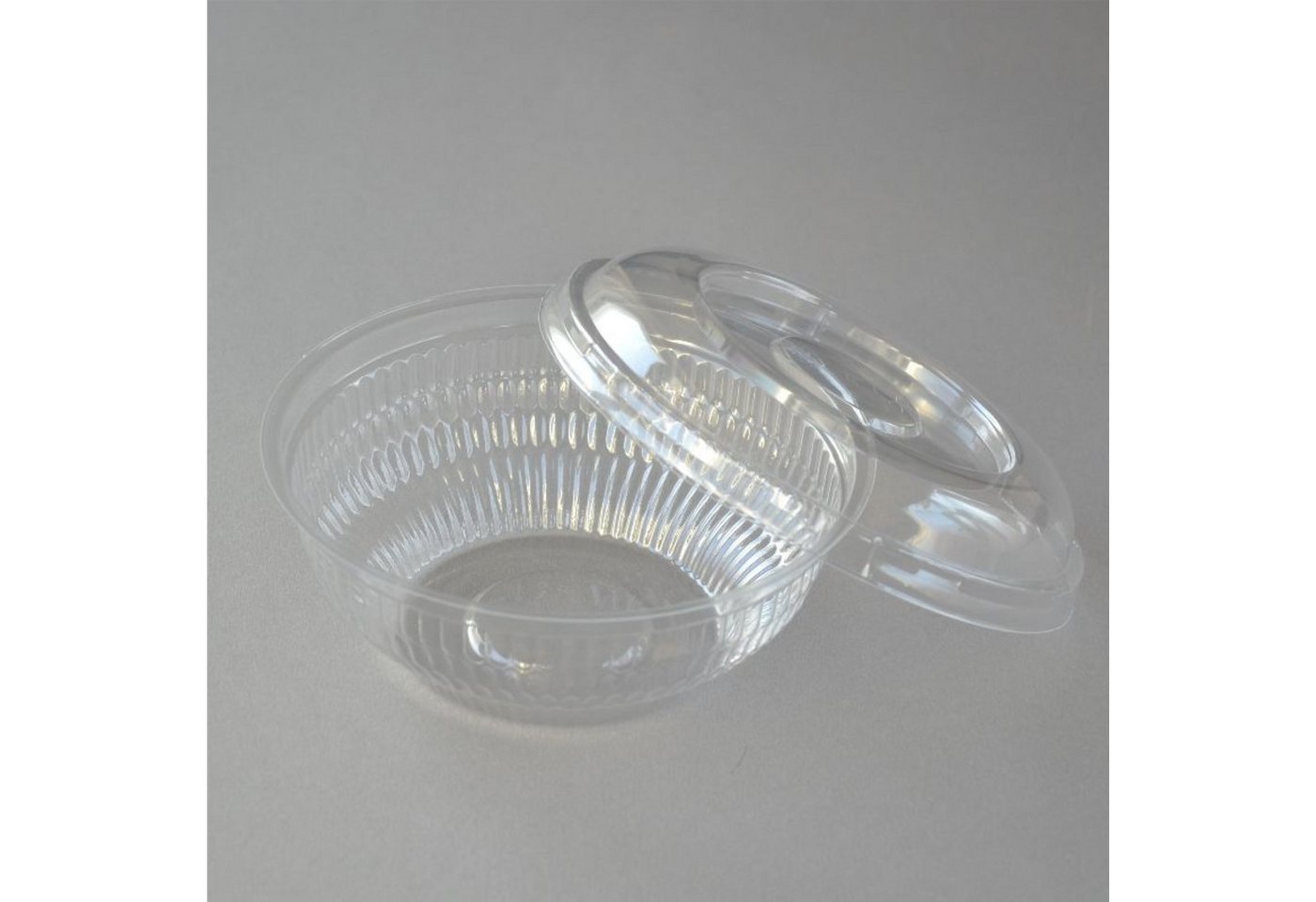 Einwegschale 100 Stück Salatschalen mit Deckel, 610 ml, glasklar, transparent Salatbox Bowls Salat Schale Salatschüssel von OTTO