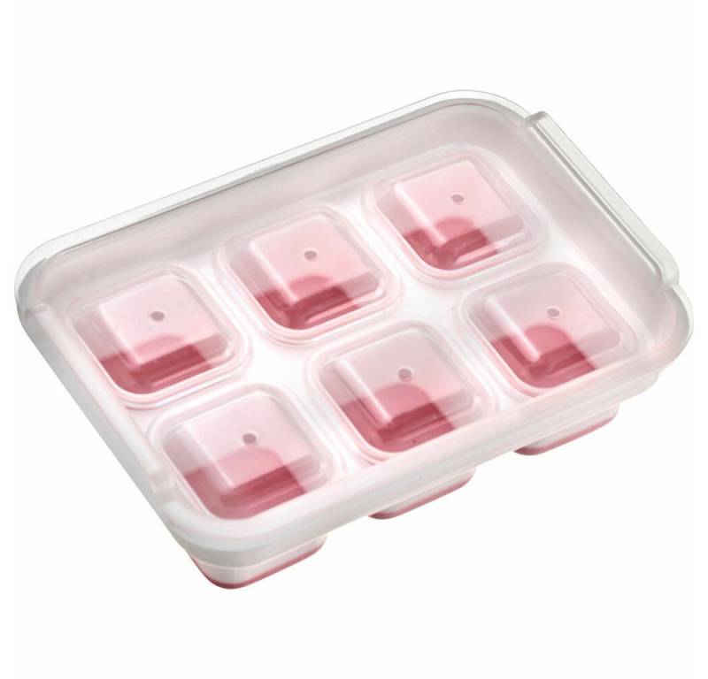 WESTMARK Eiswürfelform mit Deckel, zum Herstellen von 6 Eiswürfeln, Cube von WESTMARK