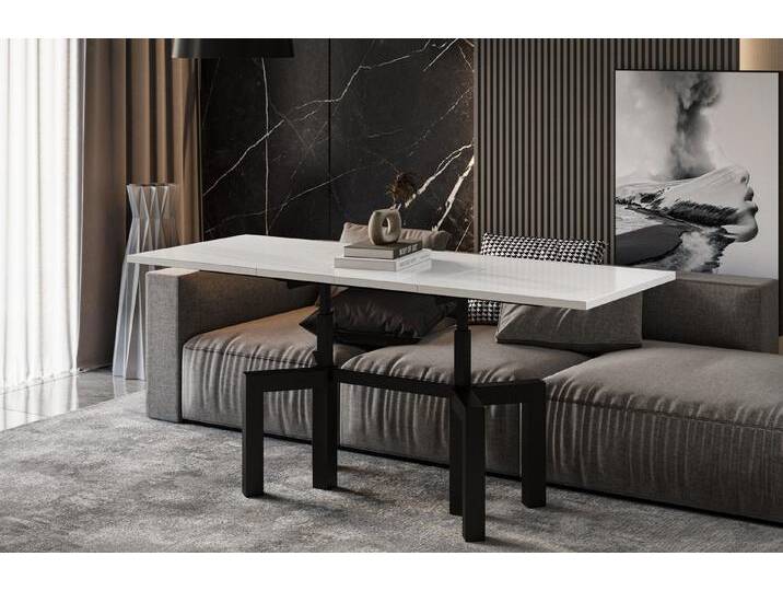 Endo-Moebel Couchtisch Oliana - ausziehbar 110-170cm und höhenverstellbar Doppellift Metall, Couch- & Esstisch, Funktionstisch, modern Design, umwandelbar von OTTO