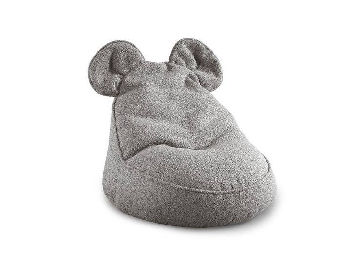 FAVRE Sitzsack KIDS Kinder Sitzsack mit Ohren, grau, Grau von OTTO
