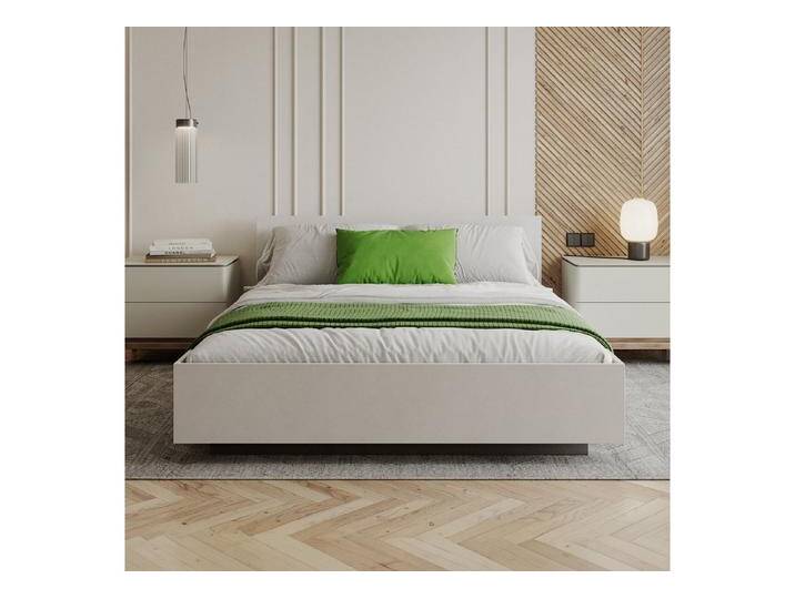 FDM Stauraumbett Bett Stauraumbett PERU Bettgestell 90x200, 140x200 & weitere Größen (verfügbar 90x200 120x200 140x200 160x200 180x200cm, Bettrahmen, Bett, mit großen Kopfteil, mit Bettkasten zum aufklappen), mit/ohne Matratze, weiß von OTTO