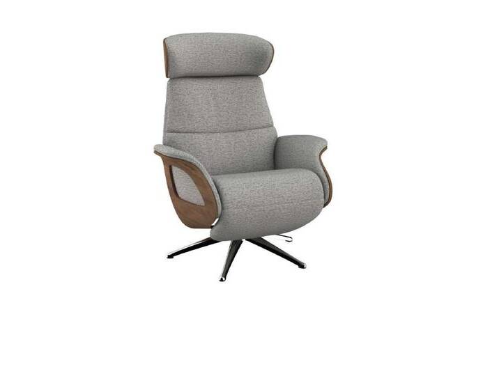FLEXLUX Relaxsessel Clement elektrischer Funktionsessel, Größe M, Rücken & Fußteil elektrisch, Akku, Arml. Walnuss, Fuß Alu, grau, Sophisto Grey FLEXLUX Relaxsessel Clement elektrischer Funktionsessel, Größe M, Rücken & Fußteil elektrisch, Akku, Arml. Walnuss, Fuß Alu, grau, Sophisto Grey von OTTO