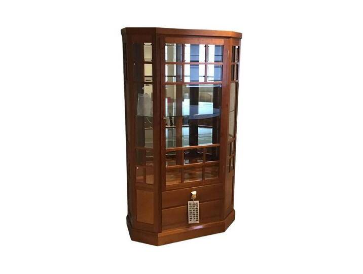 FORM EXCLUSIV Standvitrine Vitrine Levin Kirschbaum Hell Lackiert Beschläge Messing Poliert FORM EXCLUSIV Standvitrine Vitrine Levin Kirschbaum Hell Lackiert Beschläge Messing Poliert von OTTO