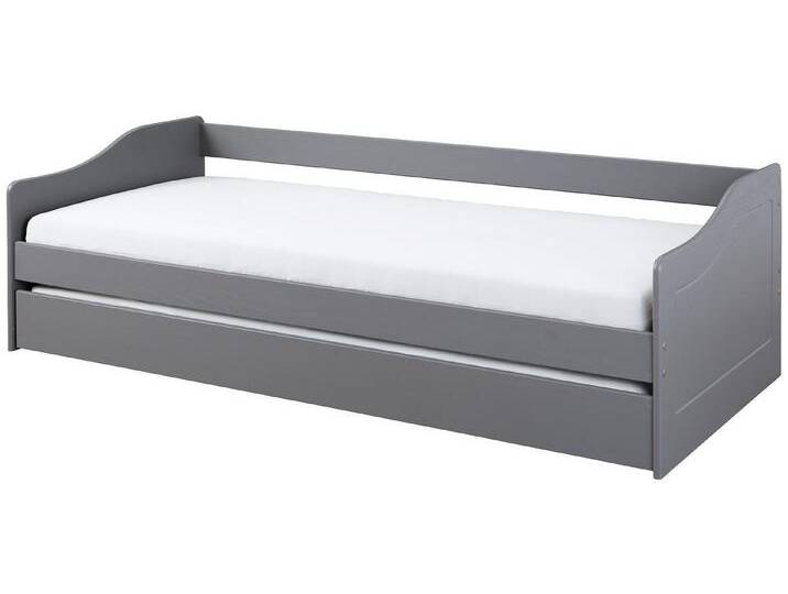 FURNARO Bett, Gästebett, Funktionsbett, 90x200 cm, grau von OTTO