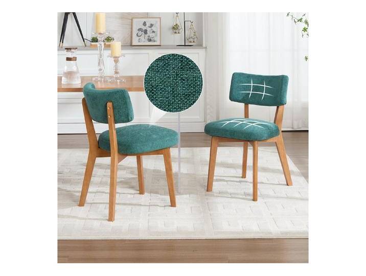 Fanttik Esszimmerstuhl Esszimmerstühle 2er Set, für Wohnzimmer Küche Esszimmer, (Massivholz Beine Stoff gepolsterten Sitz für Küche), Modern Armloser Esszimmer Polsterstuhl Seitenstühle von OTTO