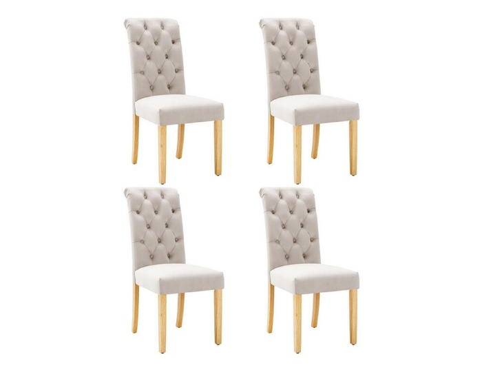 Fanttik Esszimmerstuhl Freizeitstuhl Samt Esszimmerstühle 2/4/6 Set, mit Eichenbeinen (Samt Küchenstuhl Stuhl mit hoher Rückenlehne, 4 St), Schlafzimmerstuhl Küchenstuhl Wohnzimmer Lounge Freizeitstuhl von OTTO