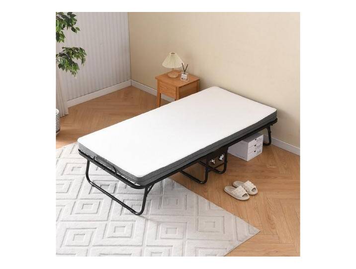 Fanttik Klappbett Erwachsene Gästebett Klappbar mit 10cm Memory Foam Matratze,90x190cm (mit 4 Rollen, Klappbares Gästebett für Erwachsene) Staubschutzhülle Laufrollen von OTTO