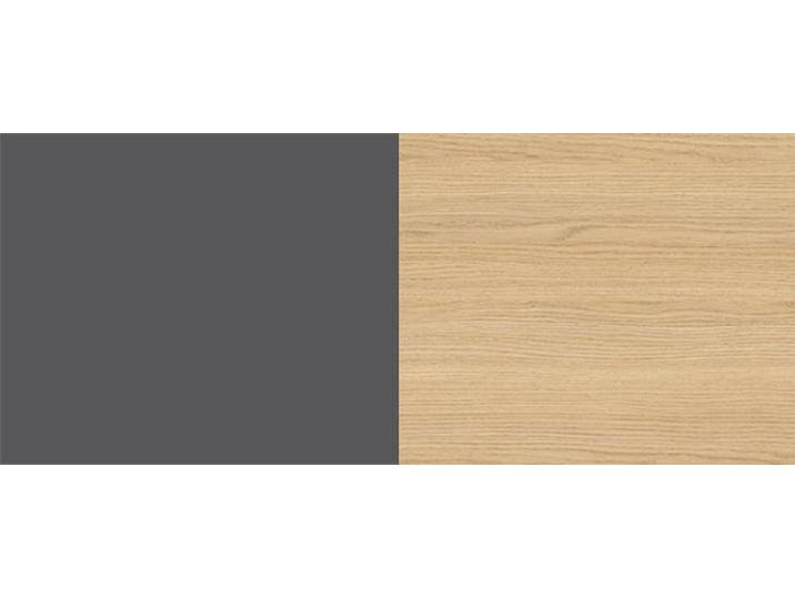 Feldmann-Wohnen Apothekerschrank Arezzo (1-St) 40x59x207cm grifflos lava - Vicenca Eiche (AZ-2D14K/40/kargo), grau, Türanschlag links von OTTO