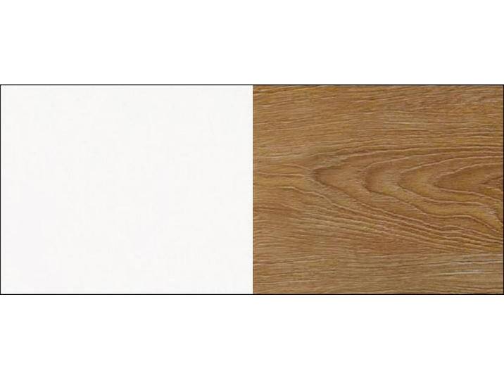 Feldmann-Wohnen Apothekerschrank Arezzo (1-St) 40x59x207cm grifflos weiß - Pembroke (AZ-2D14K/40/kargo), braun, Türanschlag rechts von OTTO