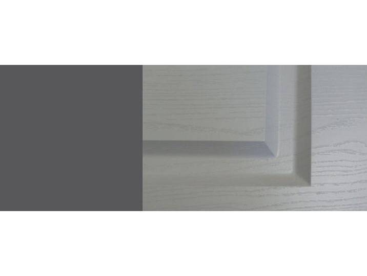Feldmann-Wohnen Apothekerschrank Elbing (Elbing, 1-St) 15cm Front-, Korpusfarbe & Ausführung wählbar 1-türig 2 Metallkörbe, grau, Korb links von OTTO