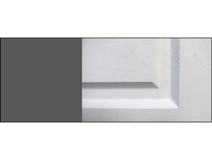 Feldmann-Wohnen Apothekerschrank Elbing (Elbing, 1-St) 15cm Front-, Korpusfarbe & Ausführung wählbar 1-türig 2 Metallkörbe, grau weiß, Korb links von OTTO