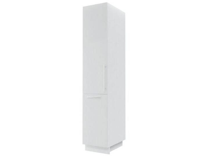 Feldmann-Wohnen Apothekerschrank Essen (Essen, 1-St., Apothekerschrank) 40x59x207cm eiche artisan - graphit Hochglanz (ES-2D14K/40/kargo), grau von OTTO