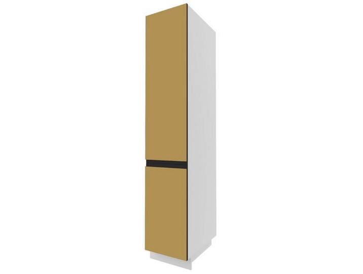Feldmann-Wohnen Apothekerschrank Velden (1-St) 40cm Front-, Korpusfarbe und Ausführung wählbar grifflos 1-türig, grün, Türanschlag rechts von OTTO