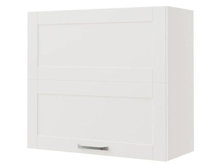 Feldmann-Wohnen Faltlifthängeschrank Tivoli (Tivoli, 1-St) 80cm Front- & Korpusfarbe wählbar 1-türig 2-teilige Hochfaltklapptür, grau von OTTO
