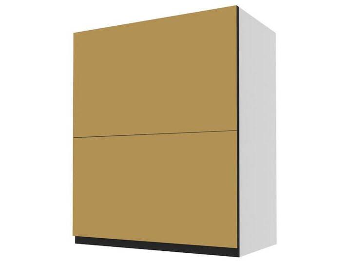 Feldmann-Wohnen Faltlifthängeschrank Velden (1-St) 60cm Front-, Korpusfarbe & Ausführung wählbar grifflos Hochfaltklappe, grün von OTTO