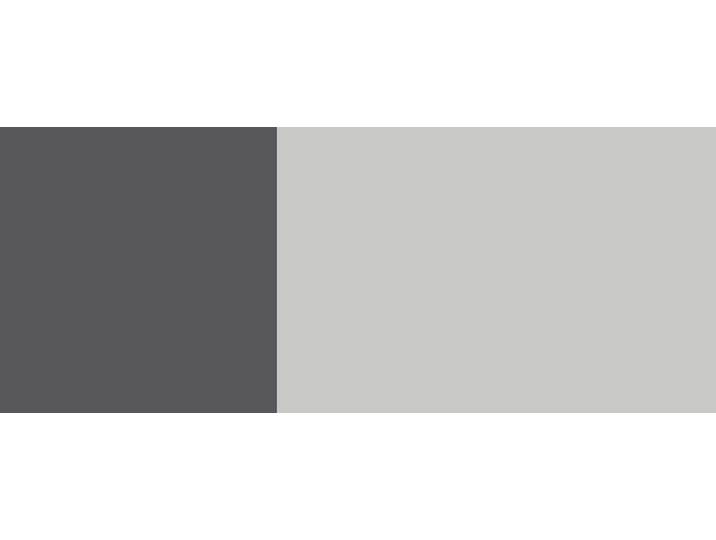 Feldmann-Wohnen Klapphängeschrank Amaro (Amaro, 1-St) 45cm Front- und Korpusfarbe wählbar 1-türig mit Glasfront (glasklar), grau von OTTO