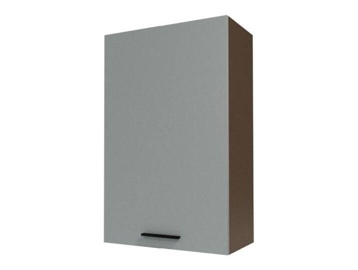 Feldmann-Wohnen Klapphängeschrank Bonn (W4/60/1, 1-türig, 3 Einlegeböden, 1-St., moderne Optik, MDF Fronten) lava / dust grey matt, grau von OTTO