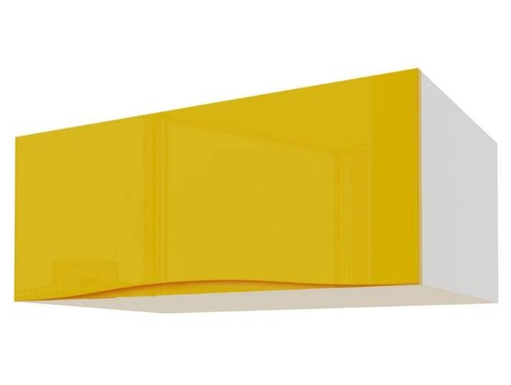 Feldmann-Wohnen Klapphängeschrank Napoli (Napoli, 1-St) 90cm Front-& Korpusfarbe wählbar grifflos 1 Klappe, gelb von OTTO