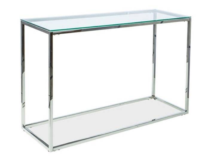 Feldmann-Wohnen Konsolentisch Hanoi (1-St), 120x40x78cm Chrom, grau von OTTO