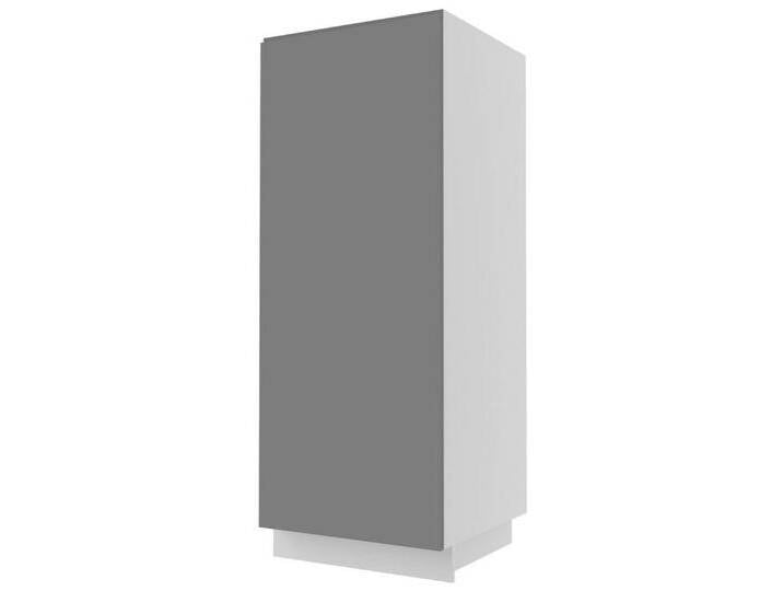 Feldmann-Wohnen Vorratsschrank Avellino (1-St) 60cm Front- und Korpusfarbe wählbar grifflos 1-türig, grau von OTTO