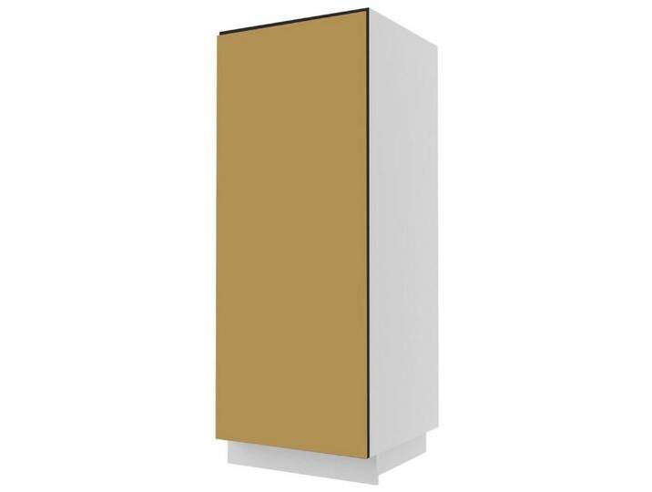 Feldmann-Wohnen Vorratsschrank Velden (1-St) 60cm Front- und Korpusfarbe wählbar grifflos 1-türig, gelb von OTTO