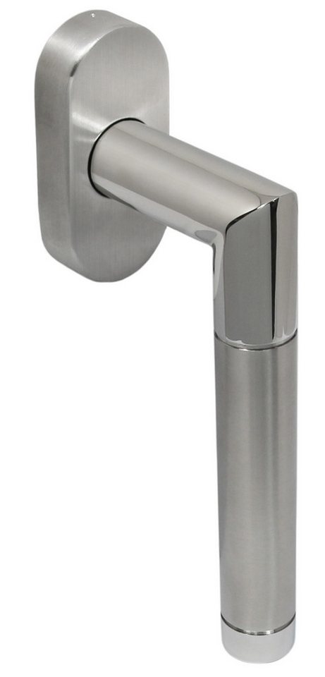 Fenstergriff Edelstahl Fenstergriff 1 Stück FG Hit II Bicolor L-Form V2A, 1 x FG-Hit II, L: 13.5 cm, Vierkant für 35 mm und 40 mm geeignet von OTTO