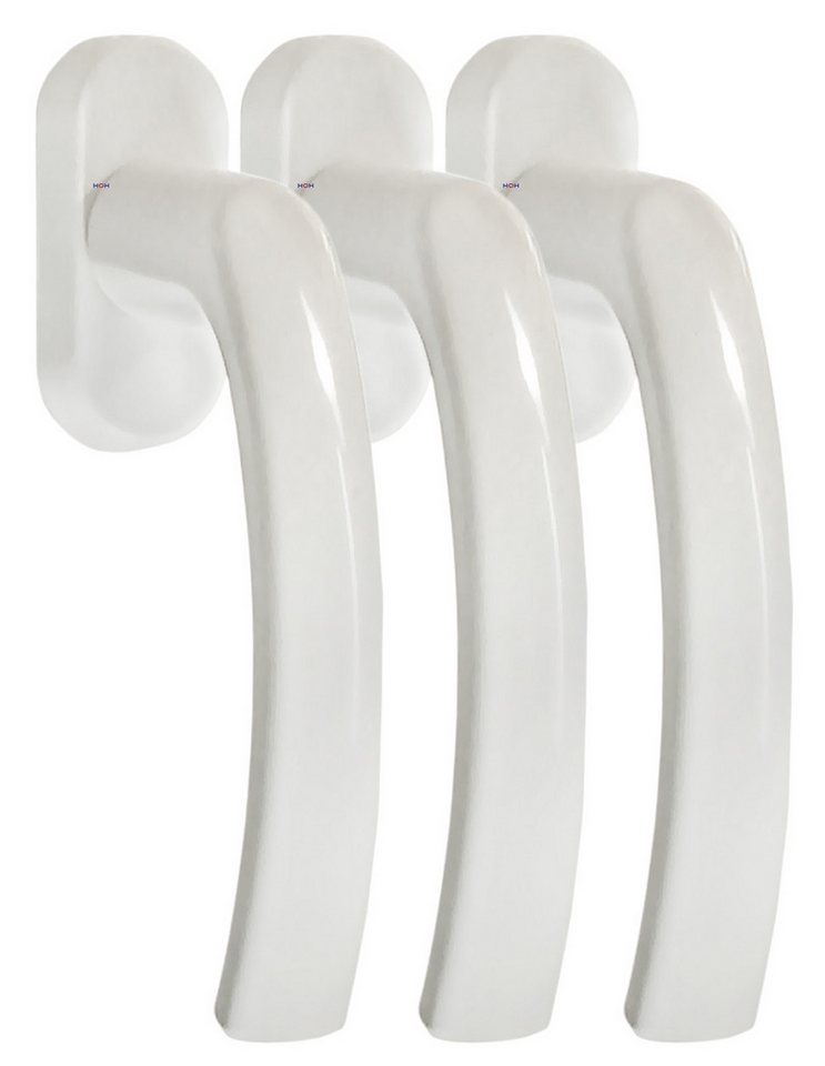 Fenstergriff Fenstergriff FG 8 Weiss 3 Stück Rasterolive Fenstergriffe, 3 x FG 8, L: 13.5 cm, 90 Grad Rasterung Fenstergriff Fenstergriff FG 8 Weiss 3 Stück Rasterolive Fenstergriffe, 3 x FG 8, L: 13.5 cm, 90 Grad Rasterung von OTTO