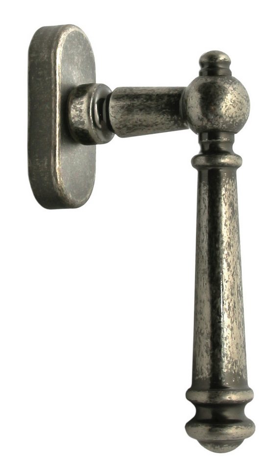 Fenstergriff Hochwertiges Fenstergriff Set 1 x FG Kos Antik Iron L-Form, 1 x Kos Antik Iron, L: 13 cm, Metall Unterkonstruktion Fenstergriff Hochwertiges Fenstergriff Set 1 x FG Kos Antik Iron L-Form, 1 x Kos Antik Iron, L: 13 cm, Metall Unterkonstruktion von OTTO